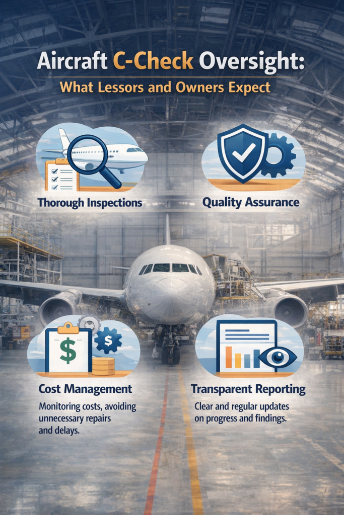 Aircraft C-Check Oversight: What Lessors and Owners Expect