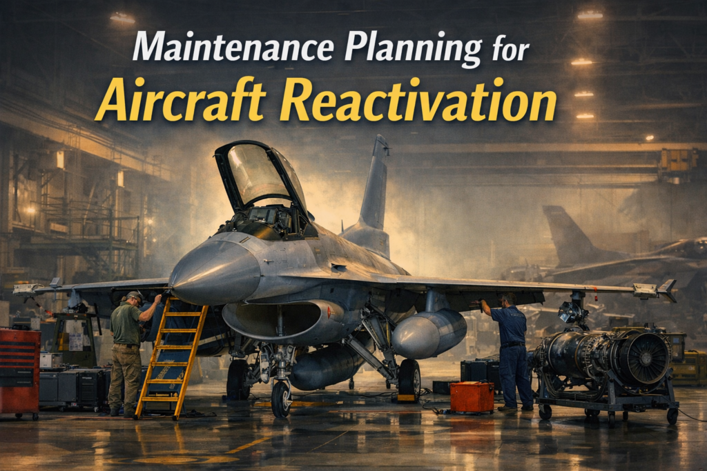 Maintenance Planning for Aircraft Reactivation
