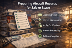 Preparing Aircraft Records for Sale or Lease
