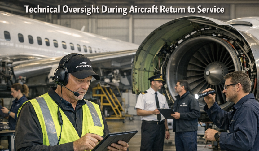 Technical Oversight During Aircraft Return to Service