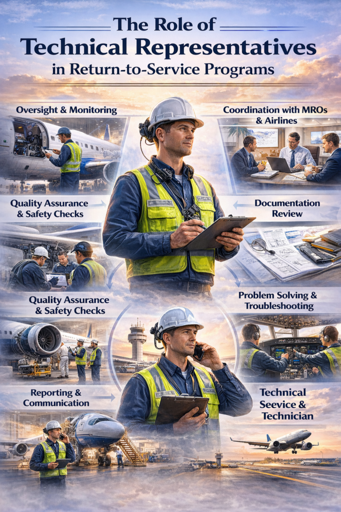 The Role of Technical Representatives in Return-to-Service Programs