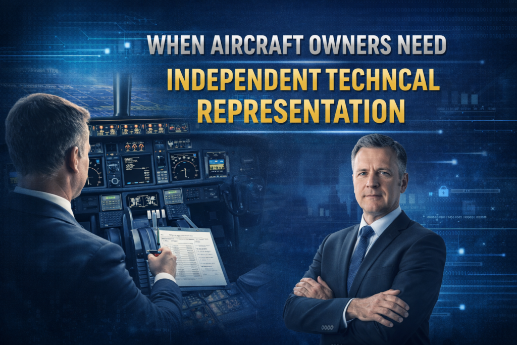 When Aircraft Owners Need Independent Technical Representation