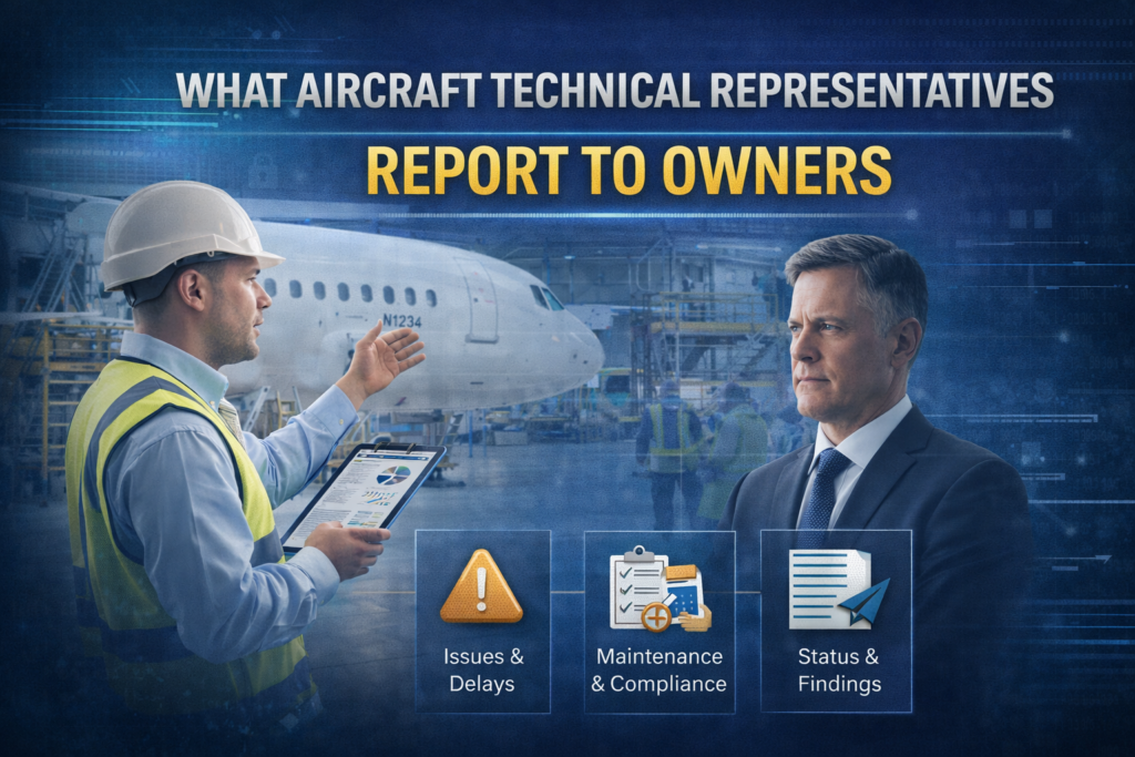 What Aircraft Technical Representatives Report to Owners