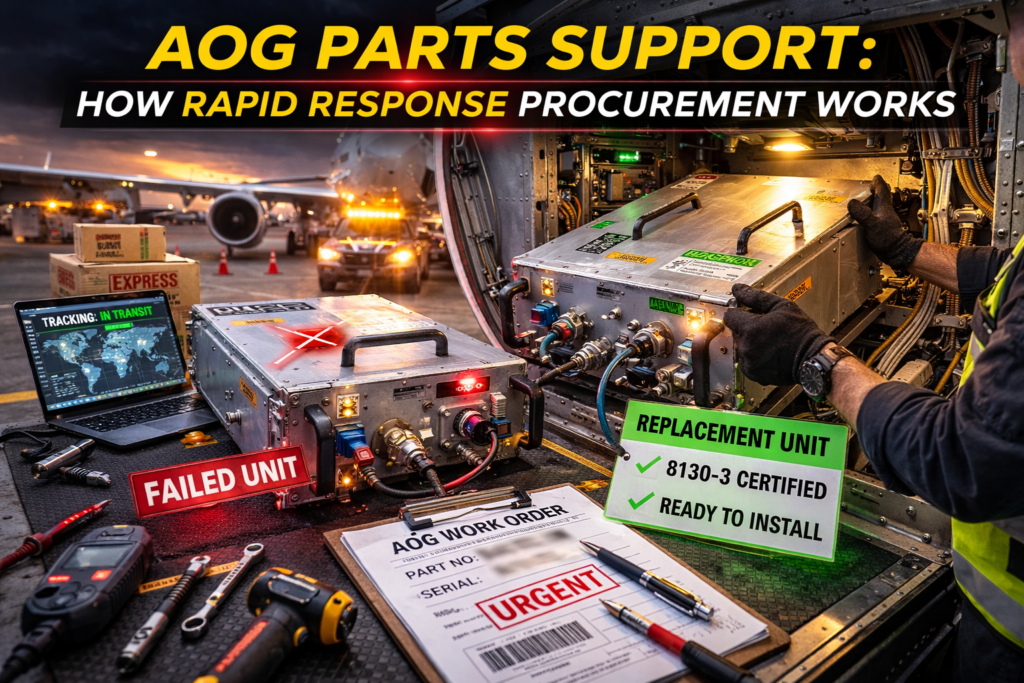 AOG Support and Rapid Parts Procurement