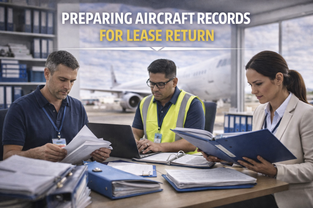 Preparing Aircraft Records for Lease Return